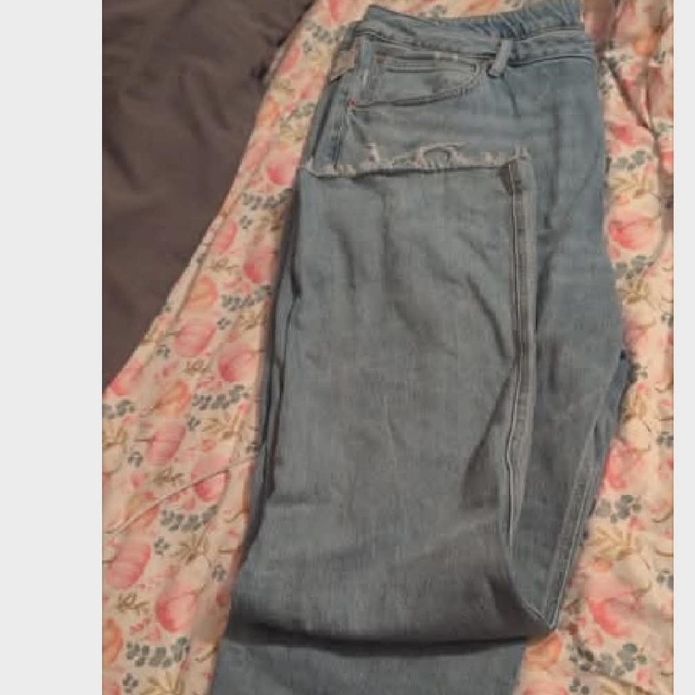 Maurices Light Blue Boyfriend Jeans